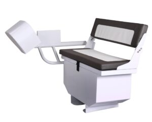 QUICKSILVER PILOT CONSOLE 2P WHITE QSI - konzole řízení s dvousedadlem pro nafukovací čluny - Obrázek 1