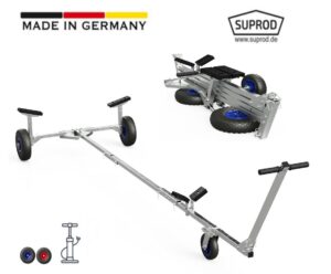 Přepravní vozík TR260-L-LU černo/modrý - Obrázek 1