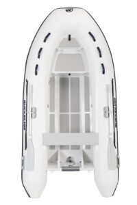 QUICKSILVER 320 ALU Rib s pevnou podlahou bílý