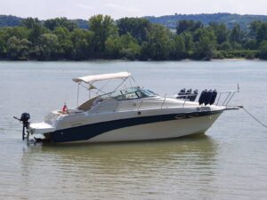 CROWNLINE 26 kajutová motorová yachta s přívesem - Obrázek 1