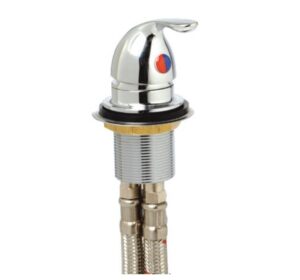 Sprchová baterie s oválnou rukojetí pro studenou a teplou vodu - Obrázek 1