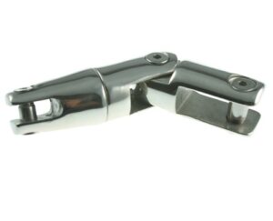 Obratlík kotevního řetězu se záhybem nerezový 10-12mm - Obrázek 2