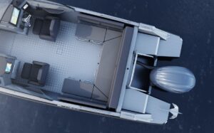 BUSTER SUPERMAGNUM motorový člun hliníkový - 7,70m - Obrázek 20