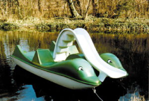 AQUA SYBB DWB-04 Vodní kolo DELFÍN - 370x160x80cm - Obrázek 2