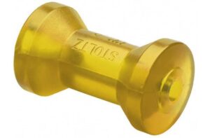 Kýlová rolka na vozík PU - 126 mm - Obrázek 1