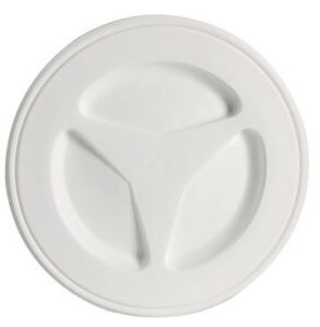 Bílý kryt pro inspekční otvor Ø 155 mm