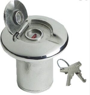 Nalévací hrdlo na benzín uzamykatelné nerezové - 50 mm - Obrázek 1