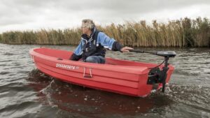 YAMAHA M32 elektromotor 42 lbs,24V - variab.rychlost,digit.maximizér,měřič baterie - Obrázek 2