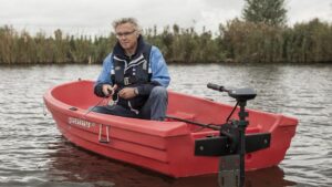 YAMAHA M32 elektromotor 42 lbs,24V - variab.rychlost,digit.maximizér,měřič baterie - Obrázek 7