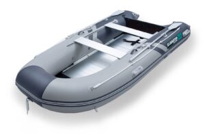Gladiator CLASSIC B420 AL nafukovací člun s hliníkovou podlahou - šedo-šedý - Obrázek 3