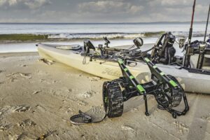 RAILBLAZA C-TUG R transportní vozík pro kajaky, kánoe a nafukovací čluny s kolečky do písčitého terénu - Obrázek 3