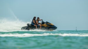 YAMAHA FX CRUISER SVHO vodní skútr - ORANŽOVÝ - Obrázek 3