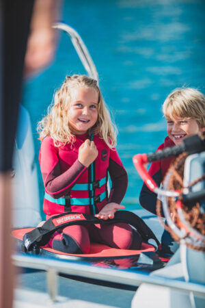 Jobe Neoprene Life Vest Kids Hot Pink 20-30 kg neoprenová dětská vesta - Obrázek 3