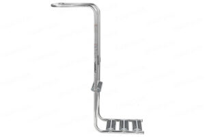 Skládací nerezový žebřík s plošinou pro nafukovací čluny - Obrázek 2