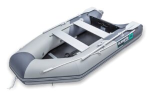 Gladiator AK280 nafukovací člun se skládací dřevěnou podlahou - šedo-šedý - Obrázek 3