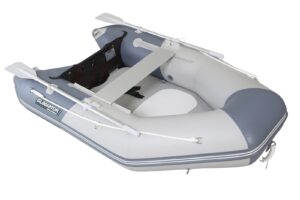 Gladiator AK240 AD nafukovací člun vysokotlakou podlahou - šedo-šedý - Obrázek 3