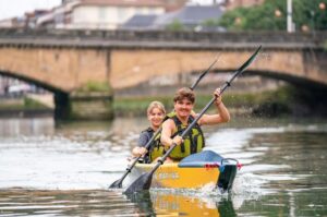 Aqua Marina Tomahawk AIR-K 440 x 78cm vysokotlaký rychlostní kajak - Obrázek 3