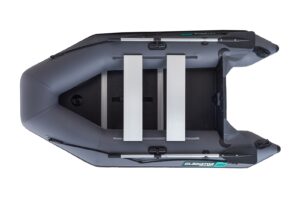 Gladiator AK280 nafukovací člun se skládací dřevěnou podlahou - tmavě šedý - Obrázek 3