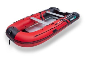 Gladiator Active C420 AL nafukovací člun s hliníkovou podlahou - červeno-černý - Obrázek 3