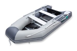 Gladiator AK300 nafukovací člun se skládací dřevěnou podlahou - šedo-šedý - Obrázek 3