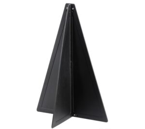 Černý signalizační kužel 470 mm pro plachetnice - Obrázek 1