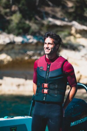 JOBE PERTH Pánský krátký neopren 3/2 mm červený - Obrázek 8