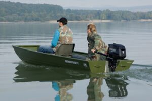 MARINE JON12 GREEN hliníková pramice - 3,70m, 37kg - Obrázek 4