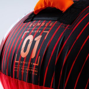 JOBE RUMBLE 1P RED nafukovací vodní kolo - Ø137 cm - Obrázek 3
