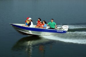 MARINE 450U hliníkový člun - 4,45m, 116kg - Obrázek 4