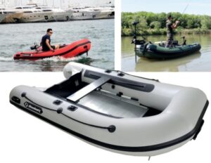 ALLROUNDMARIN Vario 360 nafukovací člun - šedý - Obrázek 3