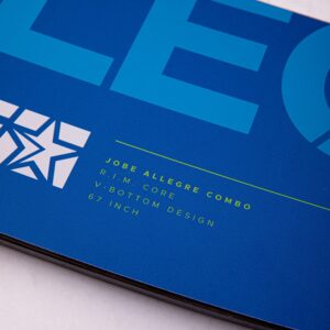 Jobe Allegre 67" Combo Waterskis Blue - kombinované lyže - Obrázek 3