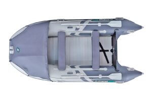 Gladiator Active C370 AL nafukovací člun s hliníkovou podlahou - šedo-šedý - Obrázek 4