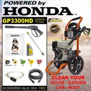 GASPPER GP3300HD - vysokotlaký čistič - Obrázek 3