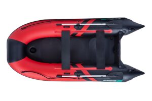 Gladiator CLASSIC B330 AD nafukovací člun s vysokotlakou podlahou - červeno-černý - Obrázek 4