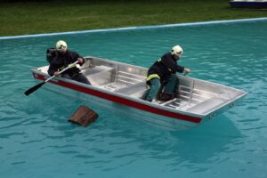 MARINE JON16 green hliníková pramice - 4,90m, 147kg - Obrázek 4