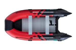 Gladiator CLASSIC B370 AL nafukovací člun s hliníkovou podlahou - červeno-černý - Obrázek 4