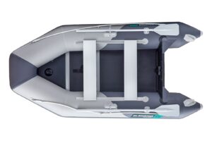 Gladiator AK300 nafukovací člun se skládací dřevěnou podlahou - šedo-šedý - Obrázek 4