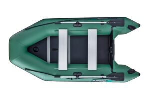 Gladiator AK300 nafukovací člun se skládací dřevěnou podlahou - zelený - Obrázek 4