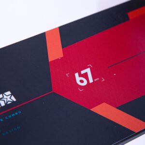 Jobe Allegre 67" Combo Waterskis Red - combo vodní lyže - Obrázek 4