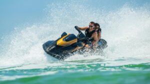 YAMAHA FX CRUISER SVHO vodní skútr - ORANŽOVÝ - Obrázek 4