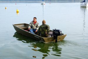 MARINE JON14 GREEN hliníková pramice - 4,30m, 75kg - Obrázek 4