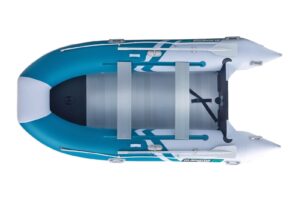 Gladiator CLASSIC B370 AL nafukovací člun s hliníkovou podlahou - bílo-zelený - Obrázek 4