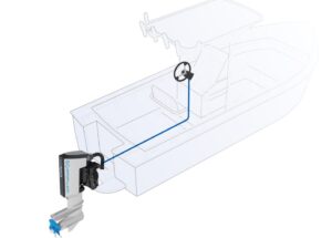 EPROPULSION X12 S - elektromotor 12 kW/16 HP s krátkou nohou na dálkové ovládání - Obrázek 4