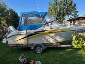 OLYMPIA 570 motorový člun s motorem EVINRUDE E90 - r.v.2012 - Obrázek 4