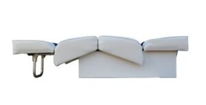 "Back-to Back" dvousedadlo bílo-antracitové - Obrázek 3