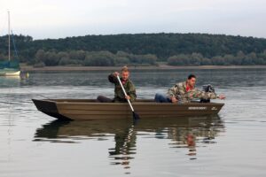 MARINE JON14 GREEN hliníková pramice - 4,30m, 75kg - Obrázek 5