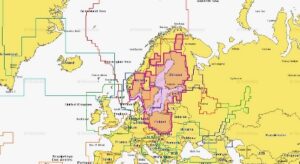 44XGXL9 - SD karta - Finsko,Švédsko, celé Baltské m.,jižní Nor - Obrázek 1