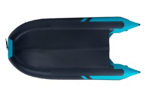 Gladiator Active C370 AL nafukovací člun s hliníkovou podlahou - černo-tyrkysový - Obrázek 5