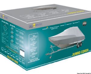 Zakrývací plachta JUMBO pro čluny délky 580 - 640 cm - Obrázek 2