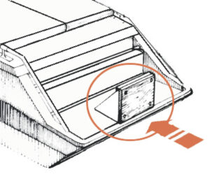 Držák motoru na platformu lodi do 8 PS - Obrázek 2